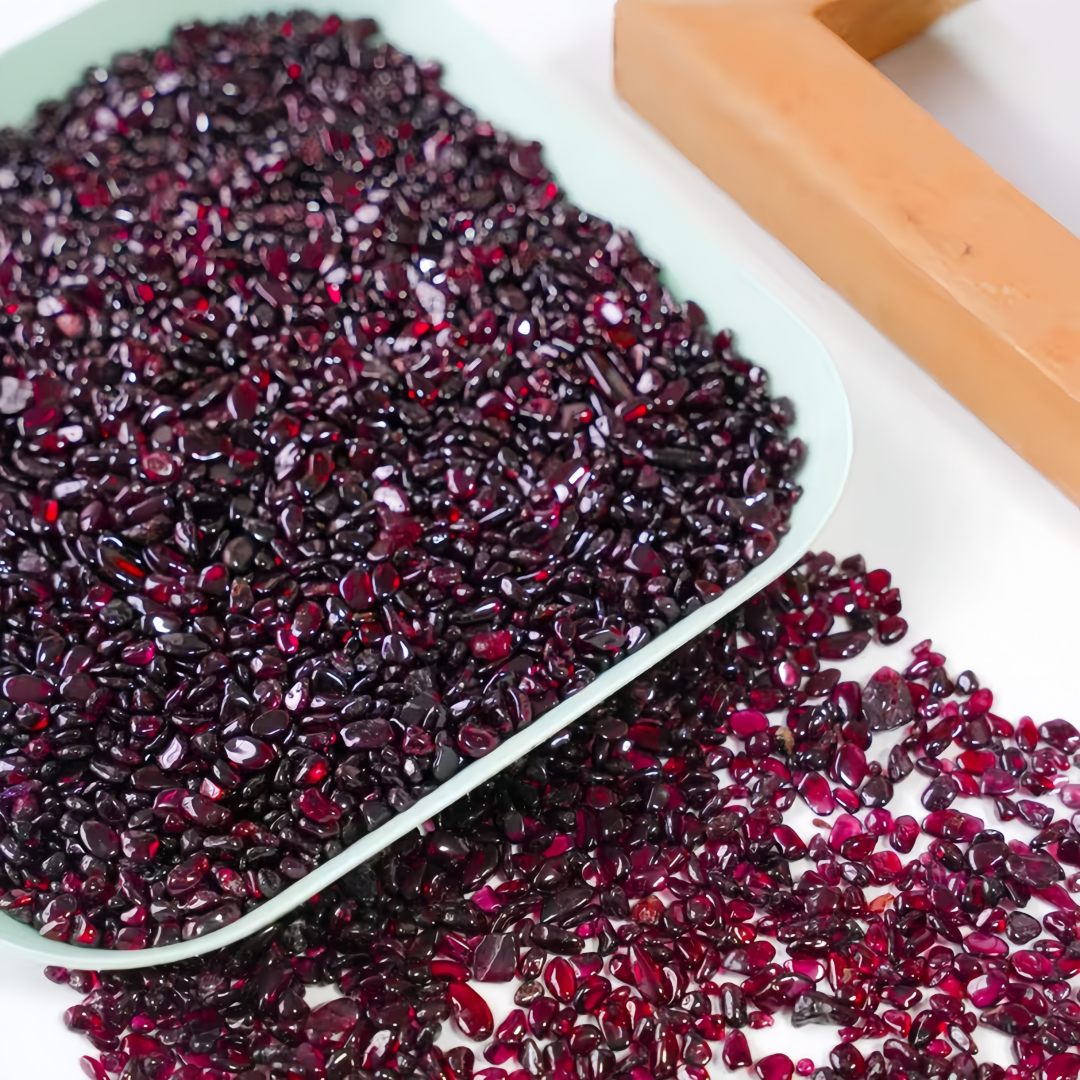 Natural Garnet Crushed Stone,  – Aquarium Marine Fish Bewertung und Preis