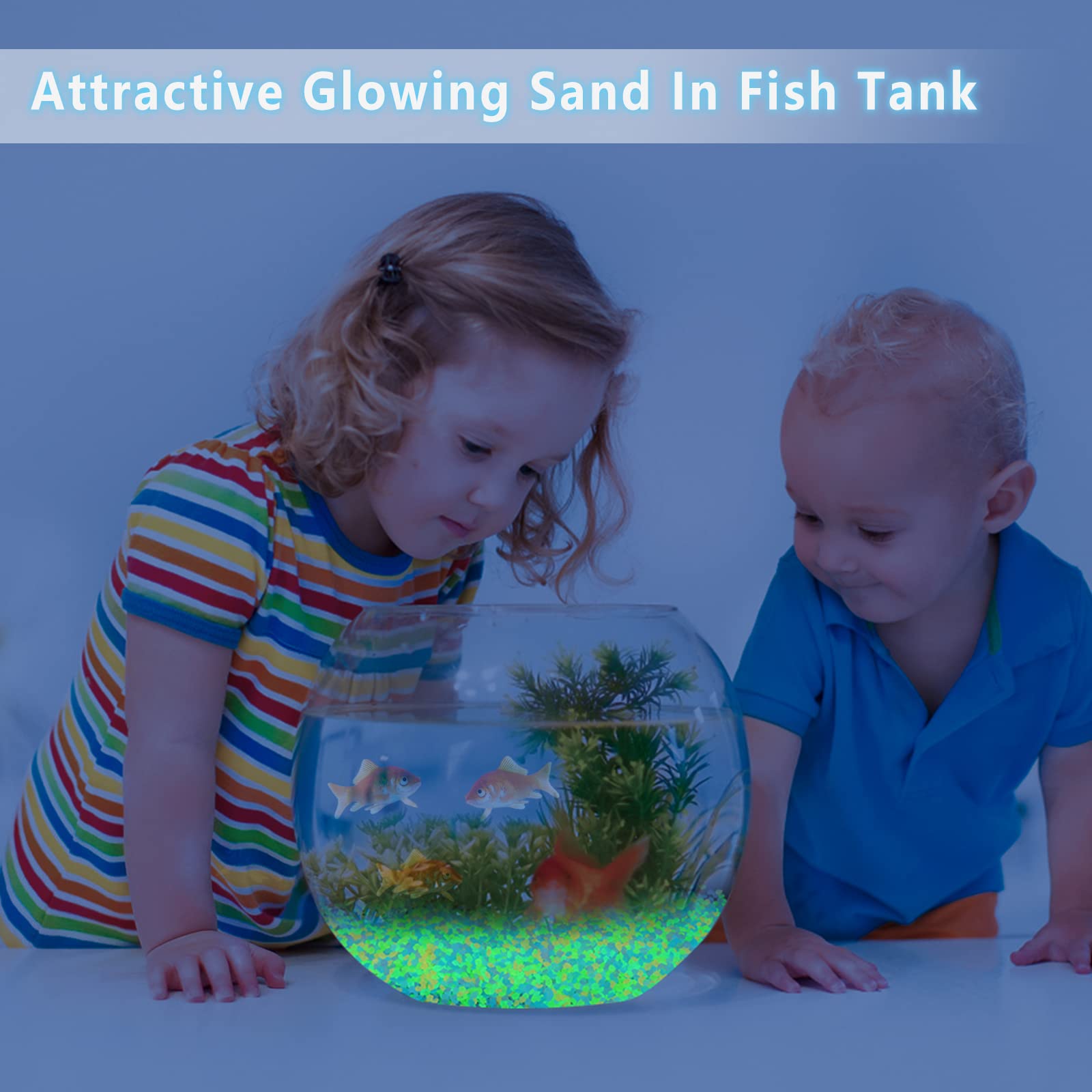 1000Pcs Luminous Sand Glow In  – Aquarium Marine Fish Bewertung und Preis