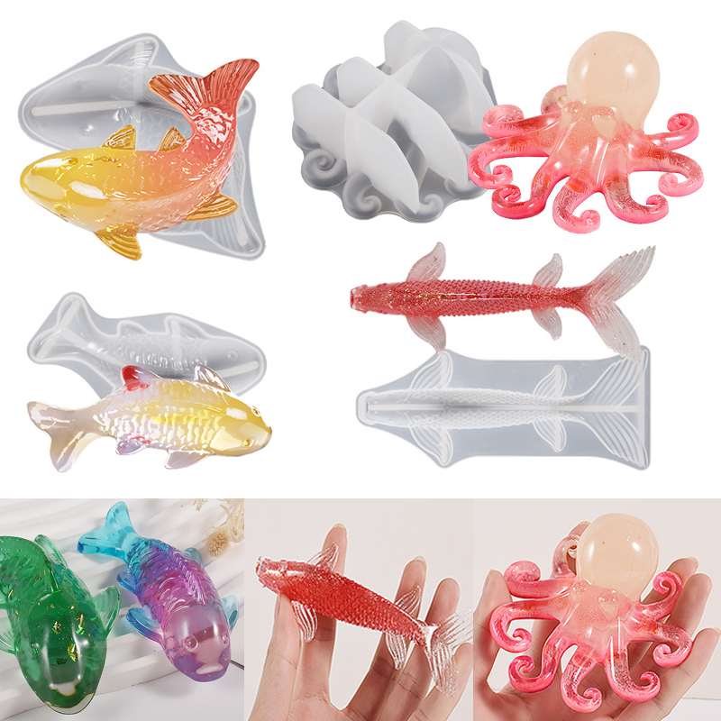 3D Koi Fish Shaped Epoxy Resin – Aquarium Marine Fish Bewertung und Preis