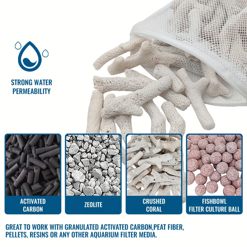Reusable Zipper Filter Media B – Marine Aquarium Filter Media Bewertung und Preis