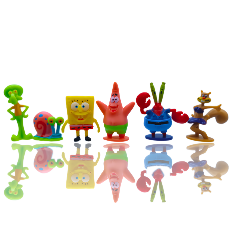 6pcs SpongeBob Fish Tank Decor – Aquarium Marine Fish Bewertung und Preis