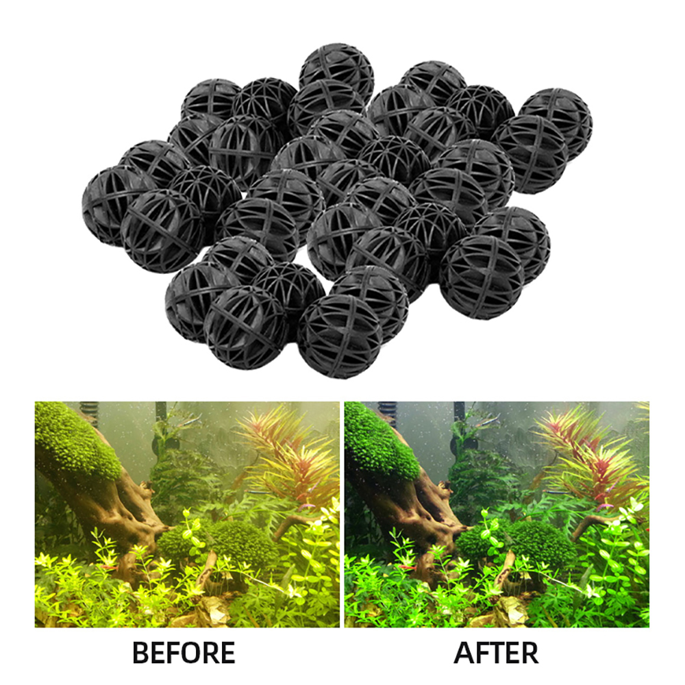 100pcs 18mm Biological Bio Bal – Marine Aquarium Filter Media Bewertung und Preis
