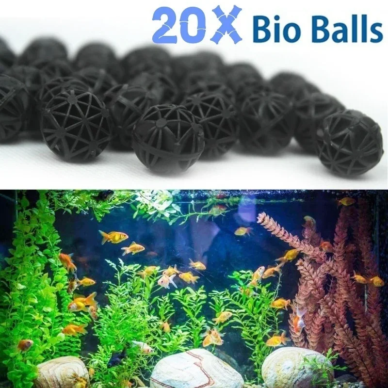 20Pcs 16mm Aquarium Filter Bio – Marine Aquarium Filter Media Bewertung und Preis