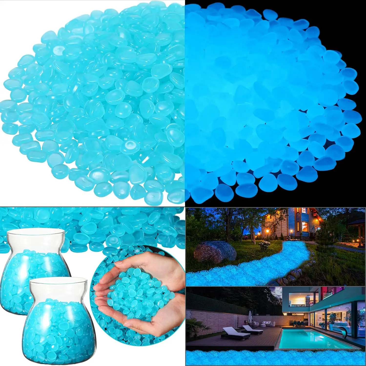 500Pcs Glow in The Dark Garden – Aquarium Marine Fish Bewertung und Preis